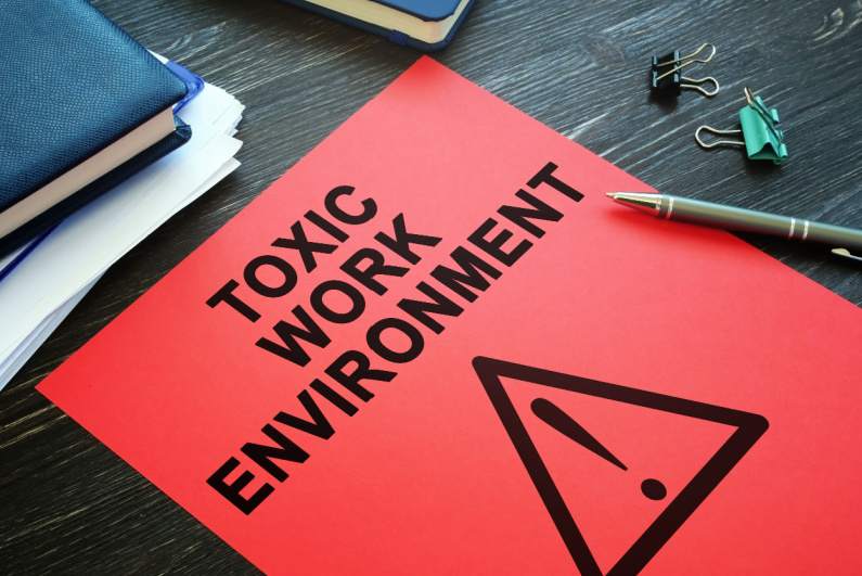 Toxic work environment folder