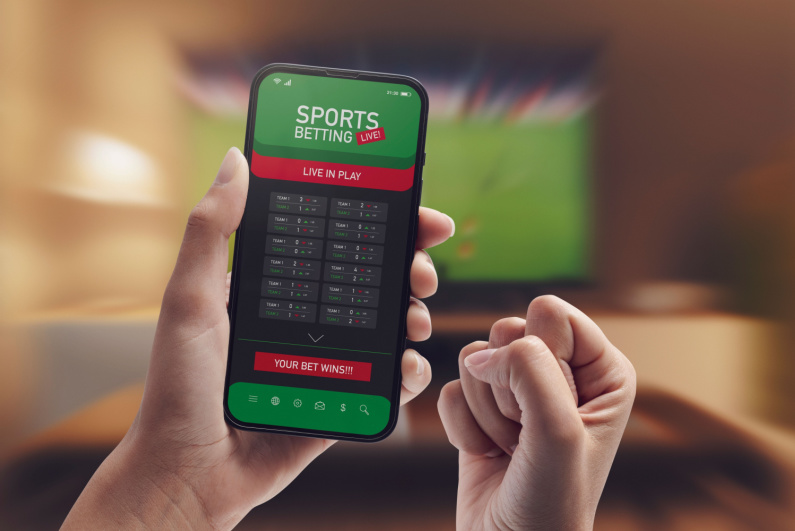 Sports betting on phone