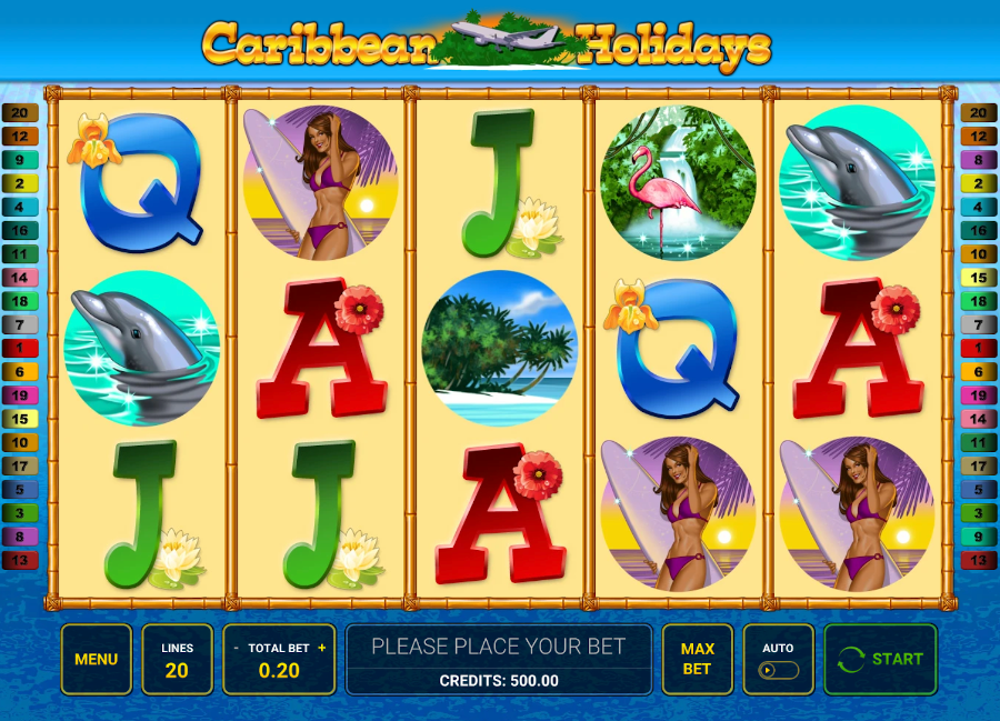 Caribbean Vacation Slot