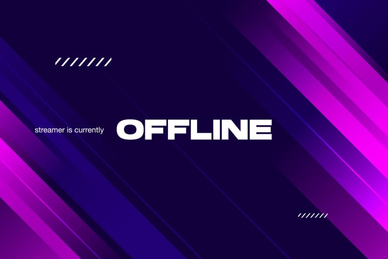 The streamer is currently offline