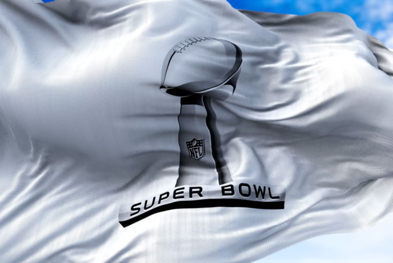 Super Bowl flag