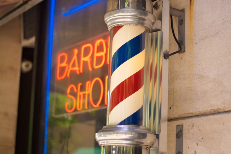 Barber pole