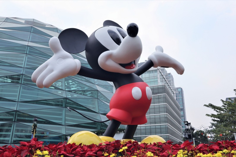 Mickey Mouse statue