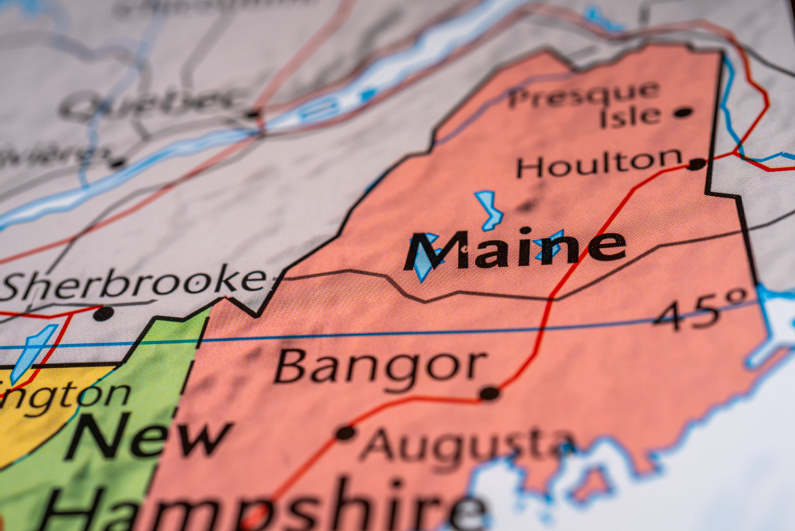 Maine map