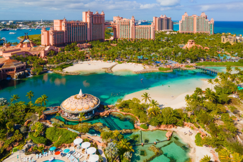 Atlantis Hotel in the Bahamas