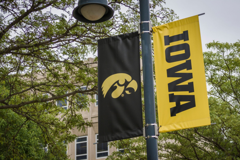 University of Iowa banner