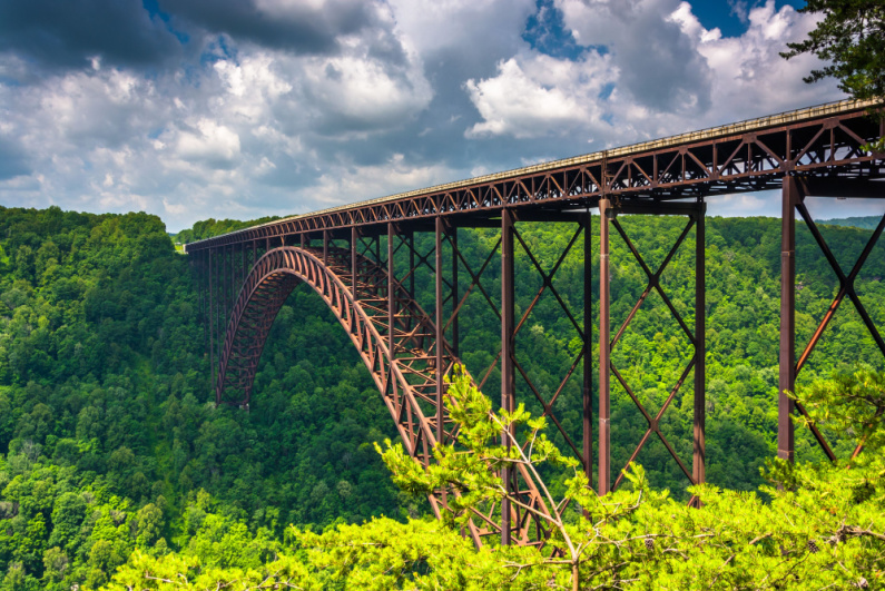 New River Gorge Bridge in West Virginia