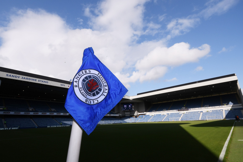 Rangers Football Club flag