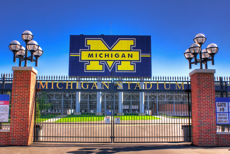 University of Michigan football stadium