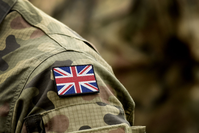 British army soldier