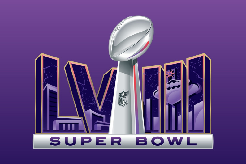 Super Bowl LVIII logo