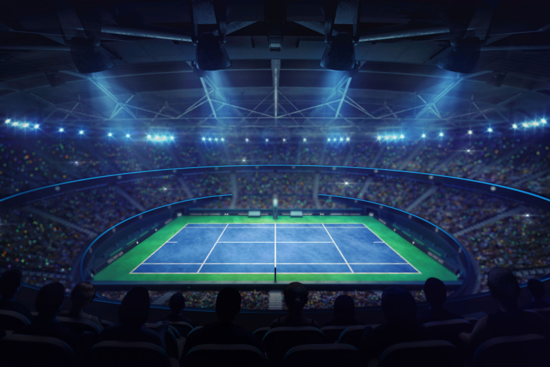 Tennis stadium