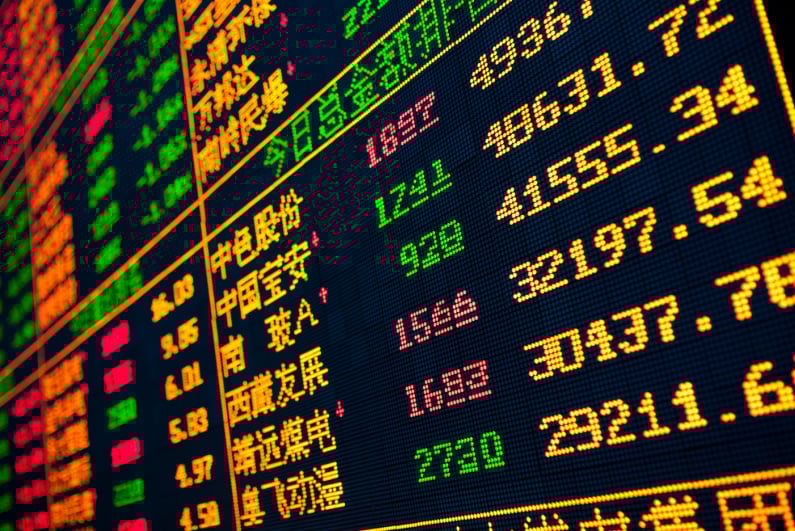 Hong Kong stock exchange board