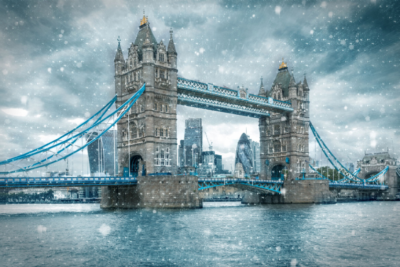 Icy London Bridge