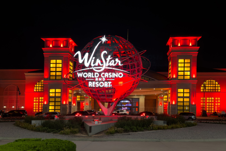WinStar casino entrance