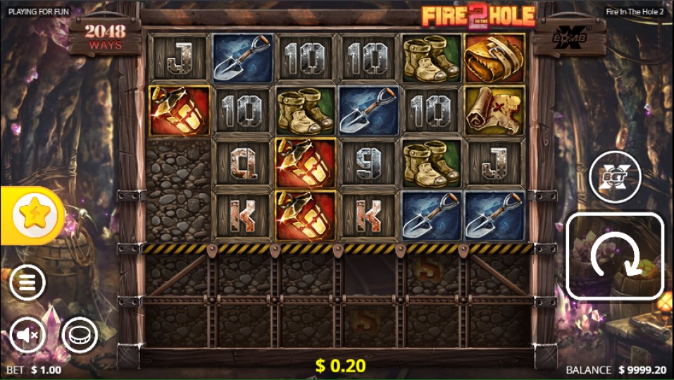 Fire in the Hole 2 slot reels - best new online slots of the week February 23, 2024