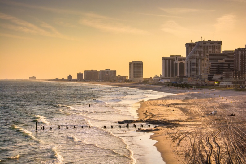 Atlantic City beach