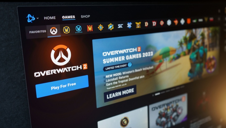Overwatch 2 menu in Battlenet launcher