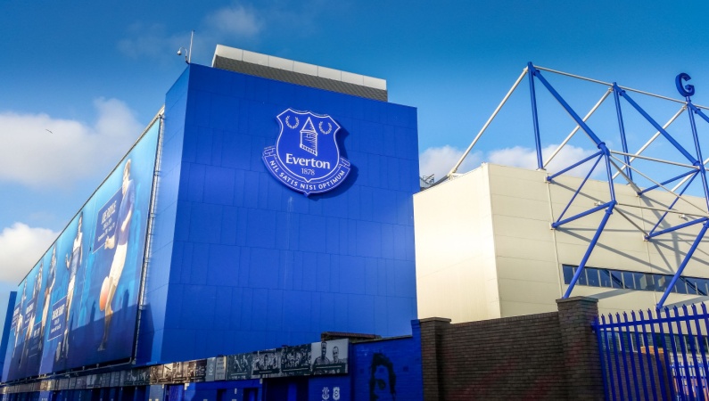 Everton'un evi Goodison Park Stadyumu