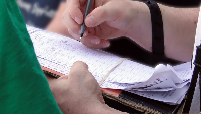 Person signing petition