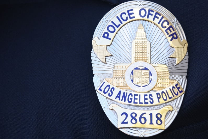 Los Angeles Police badge