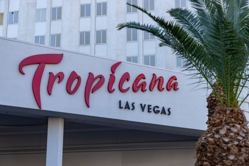 Tropicana Las Vegas sign