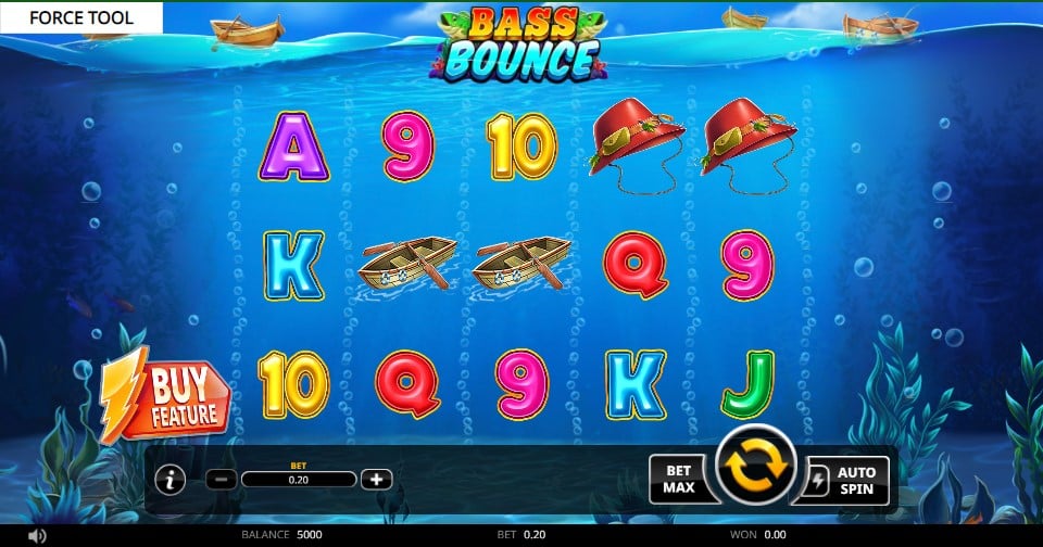 Bass Bounce slot reels Swintt - best new online slots of the week