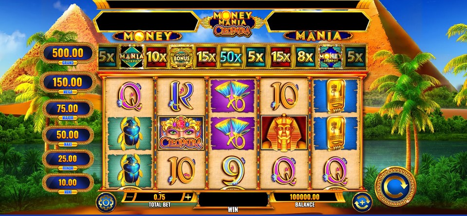 Money Mania Cleopatra slot reels IGT - best new online slots of the week