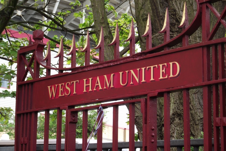 Gates at the Boleyn Ground