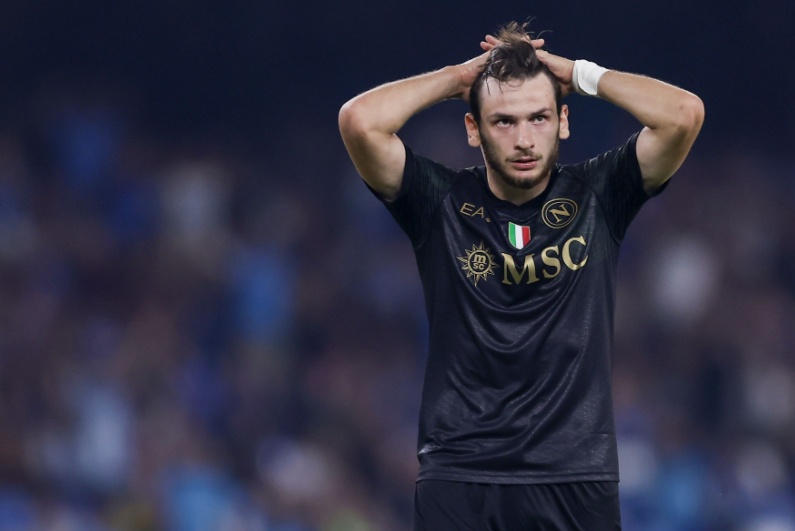 Napoli forward Khvicha Kvaratskhelia