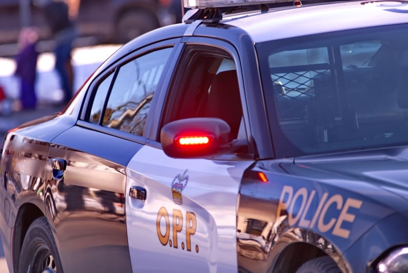 Ontario police car