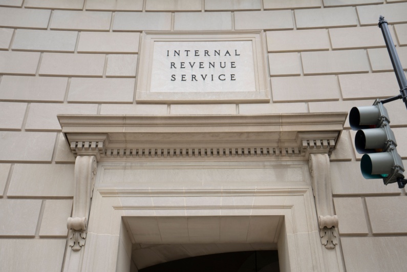 IRS sign