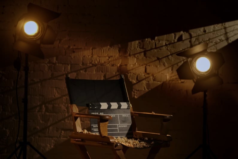 Film director chair