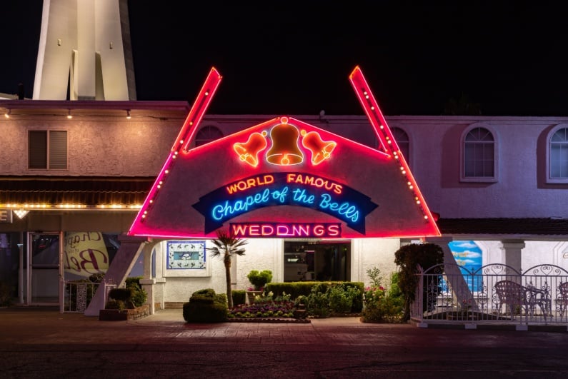 Las Vegas wedding chapel