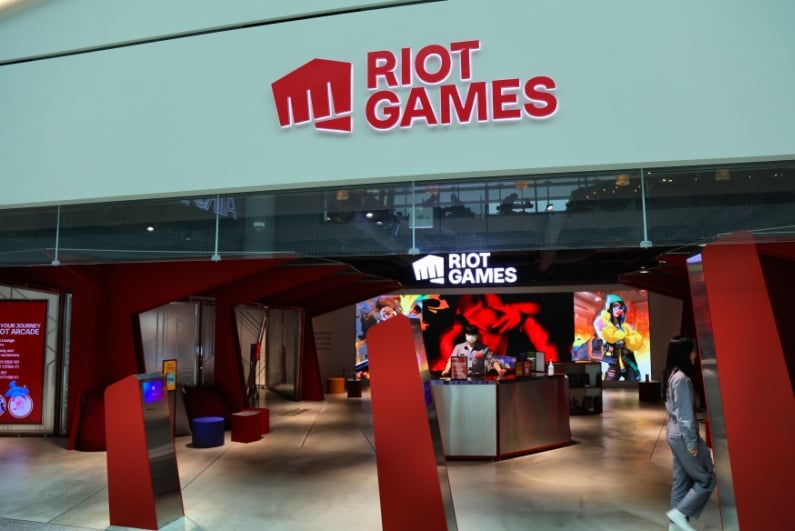 Riot Games arcade in South Korea