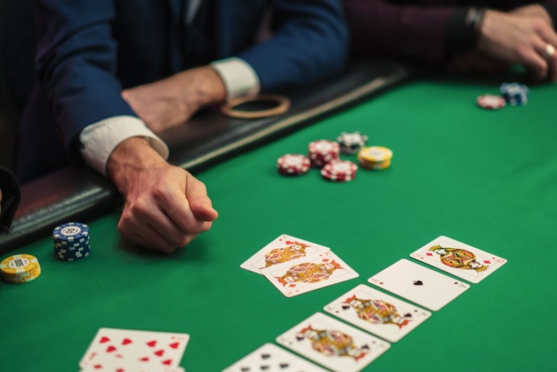 Poker game