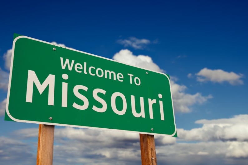 Missouri sign
