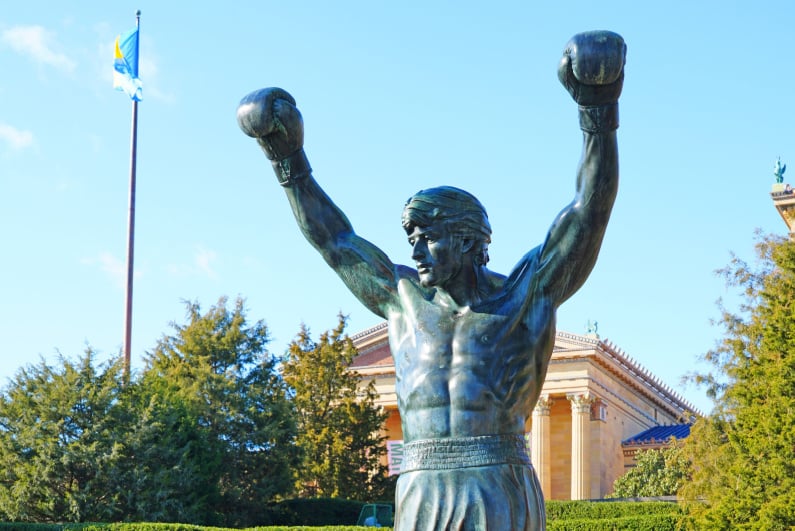 Rocky statue in Philadelphia