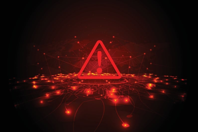 Danger icon in red