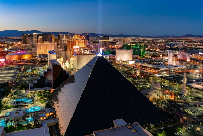 Luxor pyramid