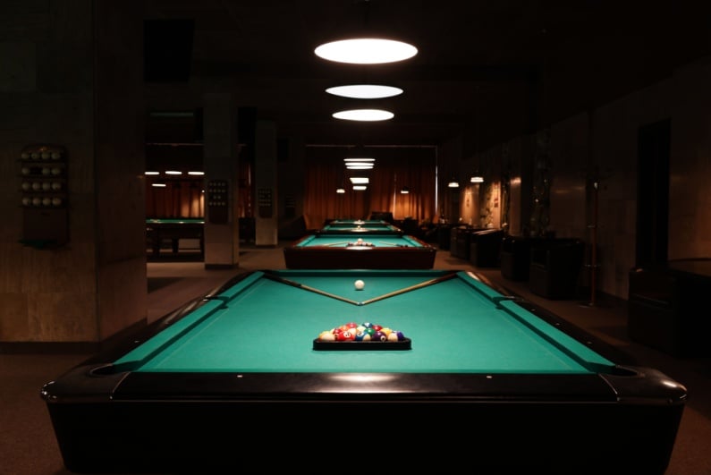 Snooker table