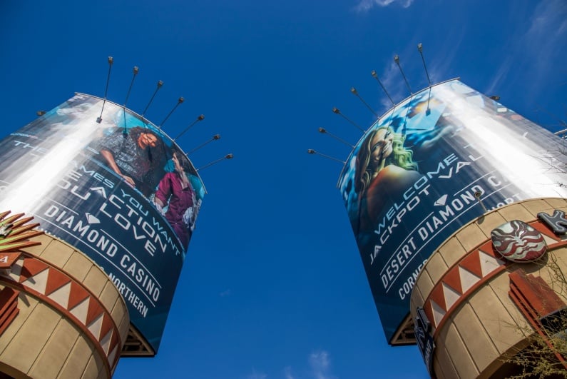 Desert Diamond Casino billboards