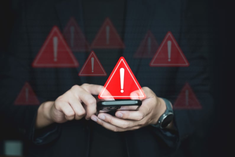 Reporting spam on phone