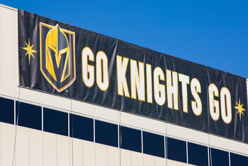Go Knights sign