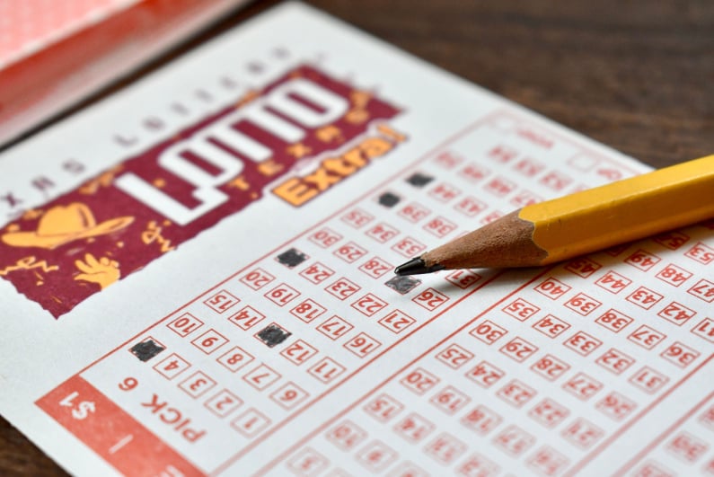Texas lottery selection slip