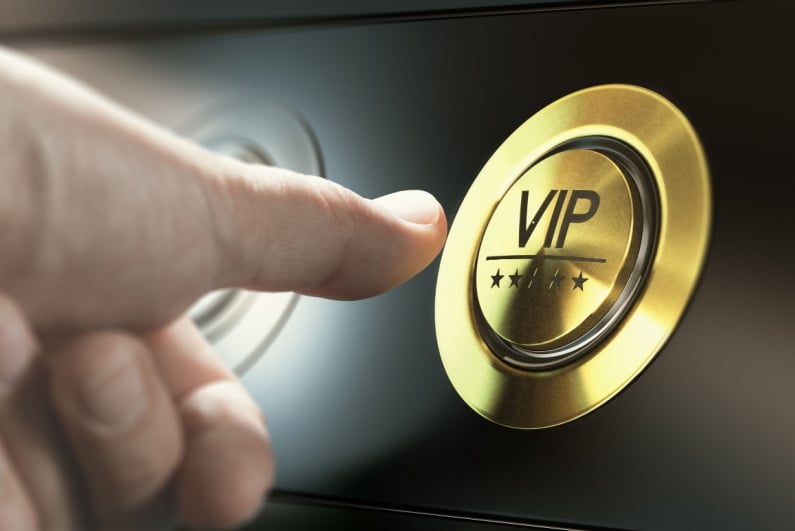 VIP button