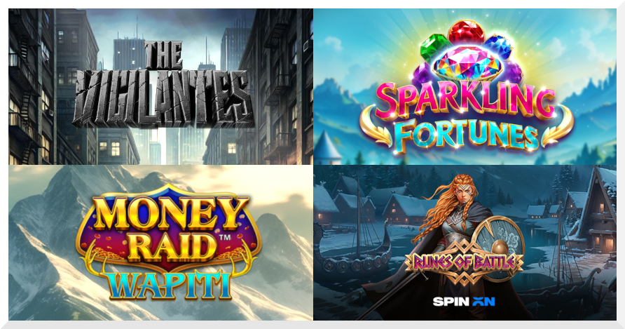 Slots of the Week feature image May 16 2025 - best new online slots of the week