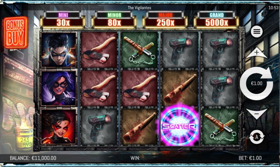 The Vigilantes slot reels HungryBear - best new online slots of the week