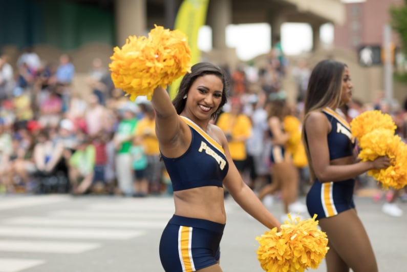 Indiana Pacers cheerleaders