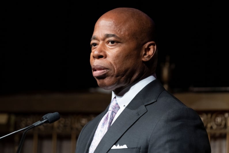 NYC Mayor Eric Adams